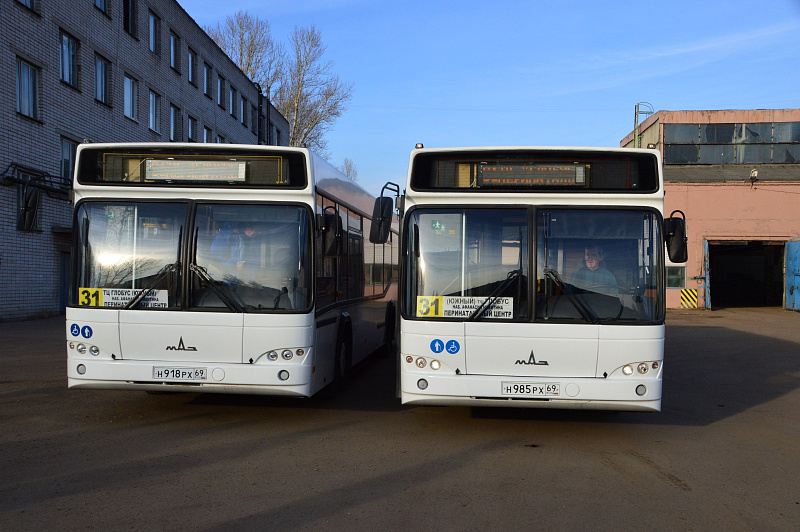 Первого мая в Твери временно изменятся маршруты общественного транспорта